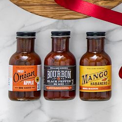 Williams Sonoma BBQ Sauce Gift Set, Sweet, Spicy &amp; Smoky