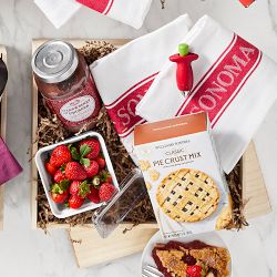 Strawberry Baking Gift Crate