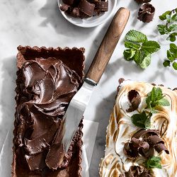 Williams Sonoma Olivewood Offset Icing Spatula