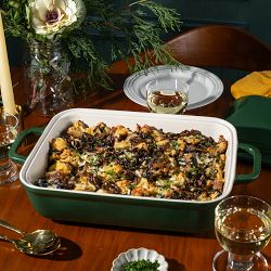 Le Creuset San Francisco Stoneware Rectangular Covered Baker, 4-Qt.