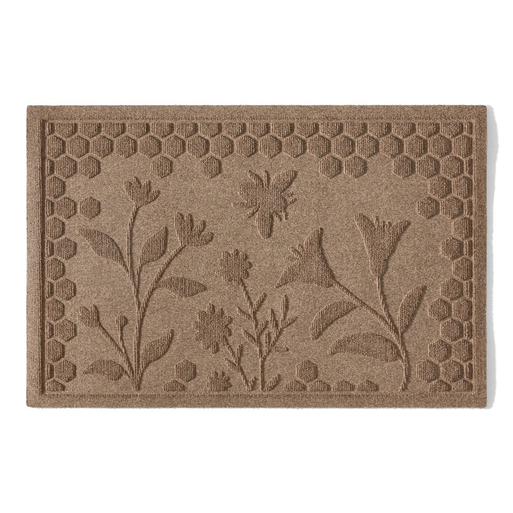 WaterHog® Bee Commercial Grade Indoor/Outdoor Mat - Camel