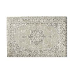 Williams Sonoma Faux Knotted Rug Comfort Mat, Gray