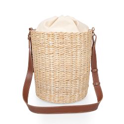 Palermo Rush Insulated Bucket Tote with Leather Straps