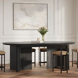 Dietrich Elliptical Counter Height Communal Table (96"-144")