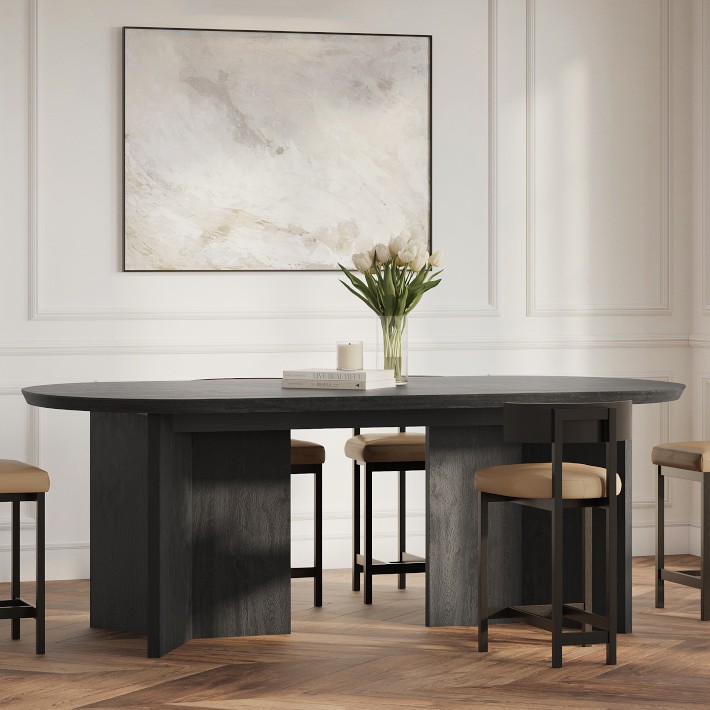 インザルーム　カウンターテーブル Dietrich Elliptical Counter Table | Williams Sonoma