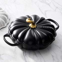 Le Creuset Enameled Cast Iron Pumpkin Braiser, 2 1/4-Qt.