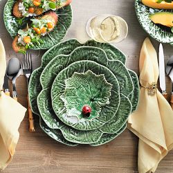 Bordallo Pinheiro Cabbage Appetizer Plate