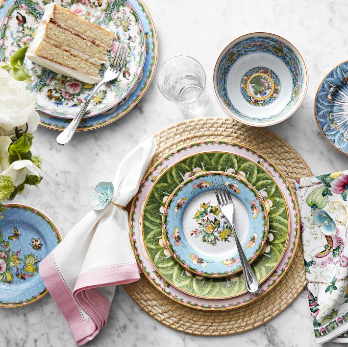 Famille Rose Appetizer Plates | Williams Sonoma