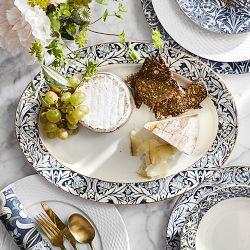 Morris & Co. x Williams Sonoma Oval Platter | Williams Sonoma