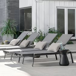 Santa Barbara Outdoor Metal Chaise