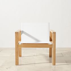 Santa Barbara Outdoor Natural Teak Club Chair