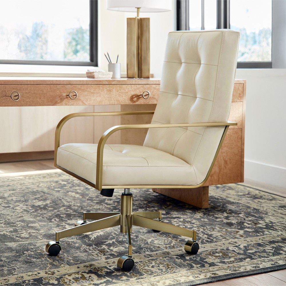 James Swivel Desk Chair by Williams Sonoma Home