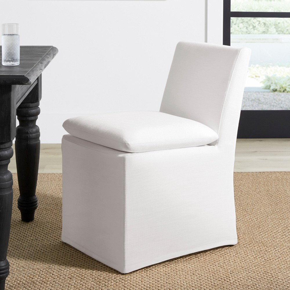 Laguna Upholstered Slipcovered Dining Side Chair by Williams Sonoma Home