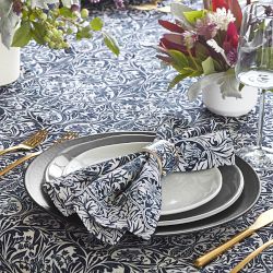 Morris &amp; Co. x Williams Sonoma Bluebell Tablecloth