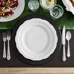 Pillivuyt Queen Anne Porcelain Dinner Plates