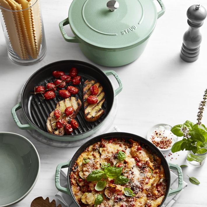 Staub Enameled Cast Iron Stackable Cookware Set | Williams Sonoma