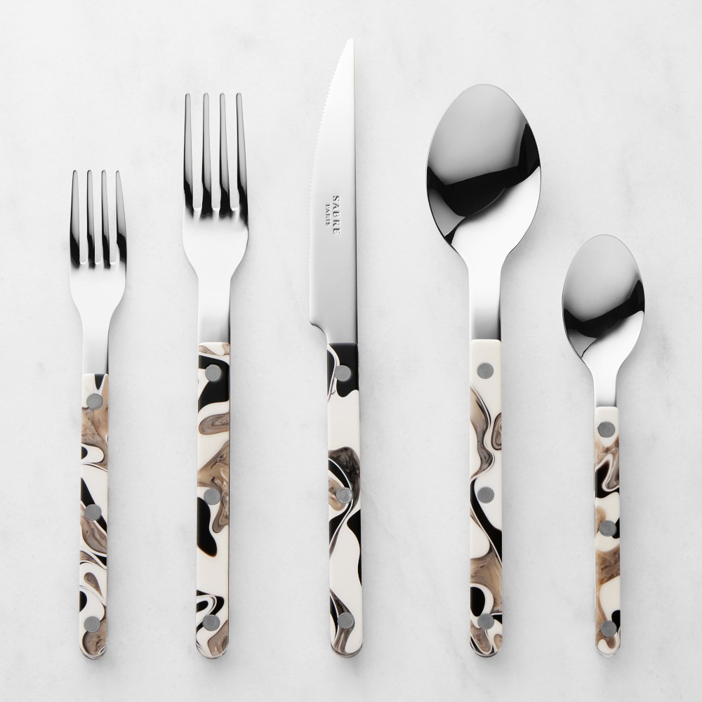 Sabre Bistrot Flatware Sets - Dune Ivory