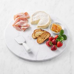 Round Marble Cheese Board, 15"