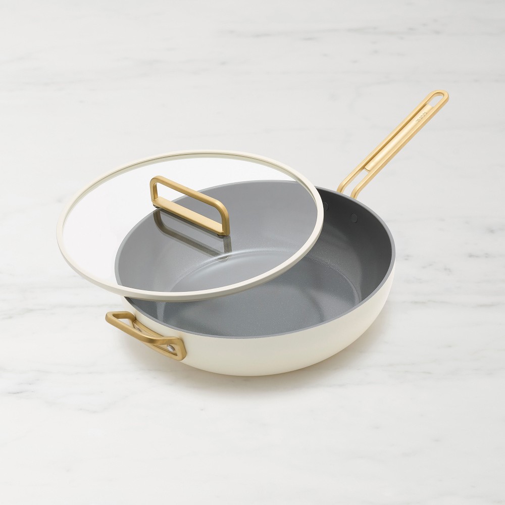 GreenPan™ Stanley Tucci™ Ceramic Nonstick Essential Stanley Pan - Carrara White