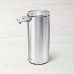 simplehuman™ Rechargeable Liquid Sensor Pump, 9-Oz., Brushed Stainless-Steel