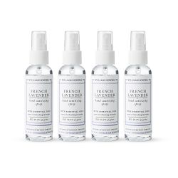 Lavender Hand Sanitizer Spray, Set of 4