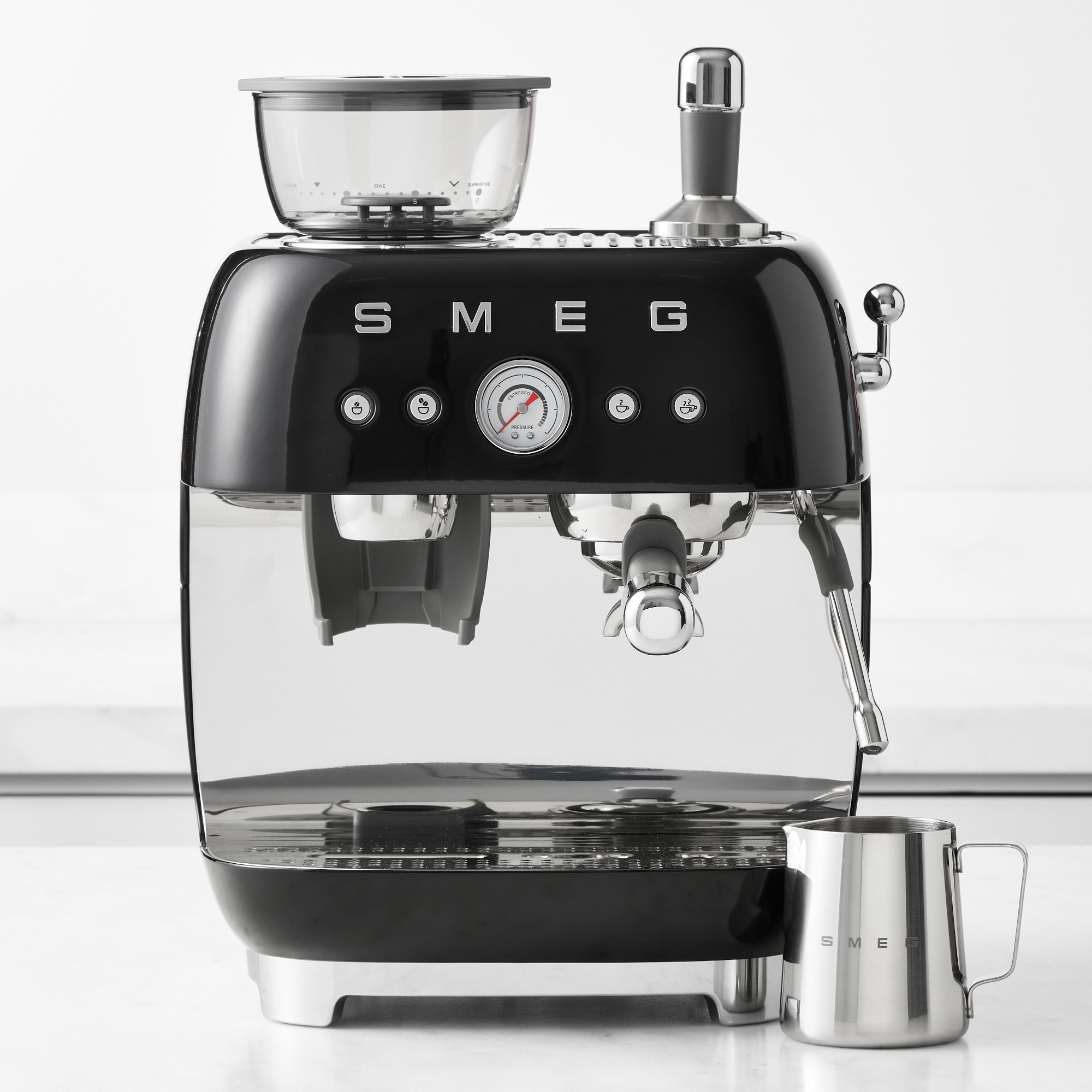 SMEG Semi-Automatic Espresso Machine Simolary simolary.com