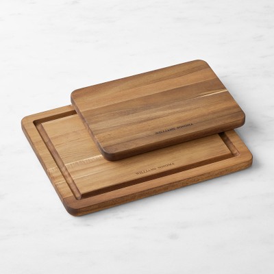 Cutting & Carving Boards Set of 2, Acacia | Williams Sonoma