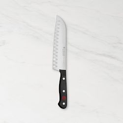Wüsthof Gourmet Hollow-Edge Santoku Knife, 7"
