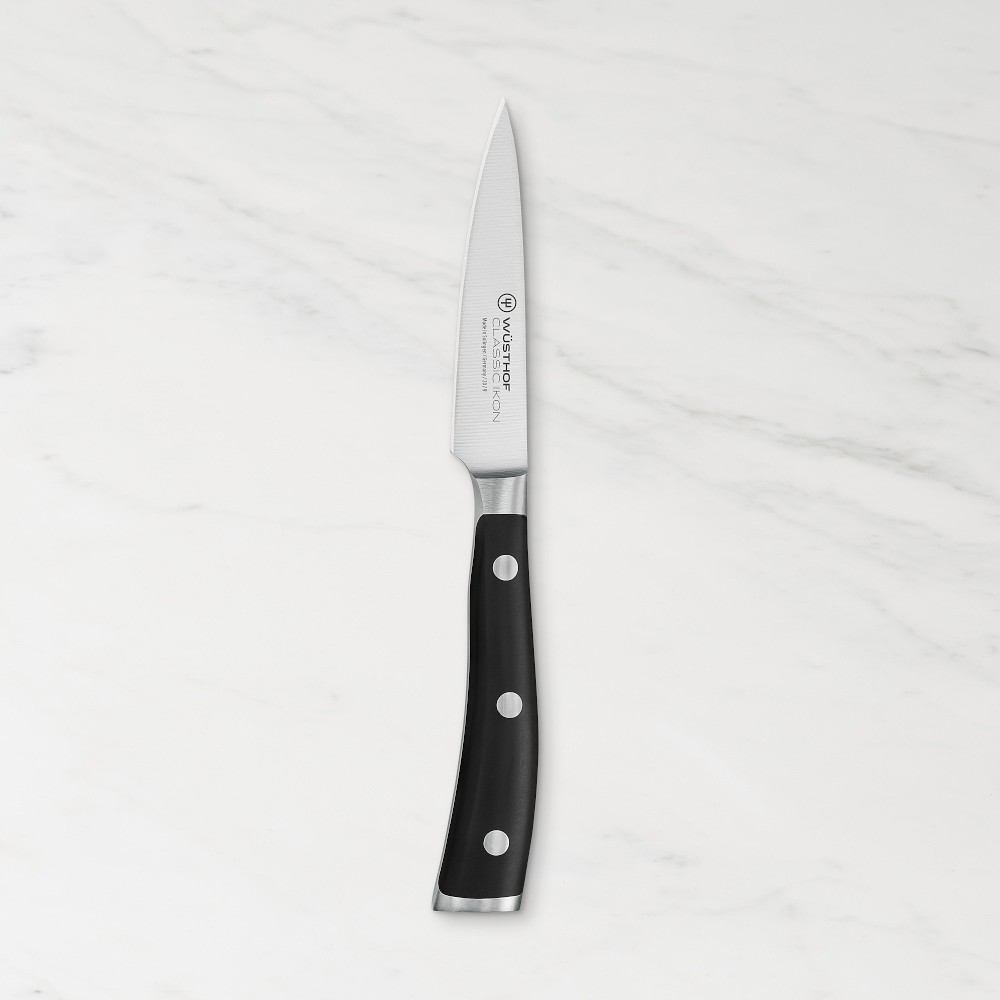 WÜSTHOF Classic Ikon Paring Knife, 3 1/2" - 3 1/2"