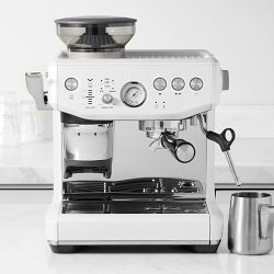 Breville Barista Express Impress Espresso Machine, Sea Salt