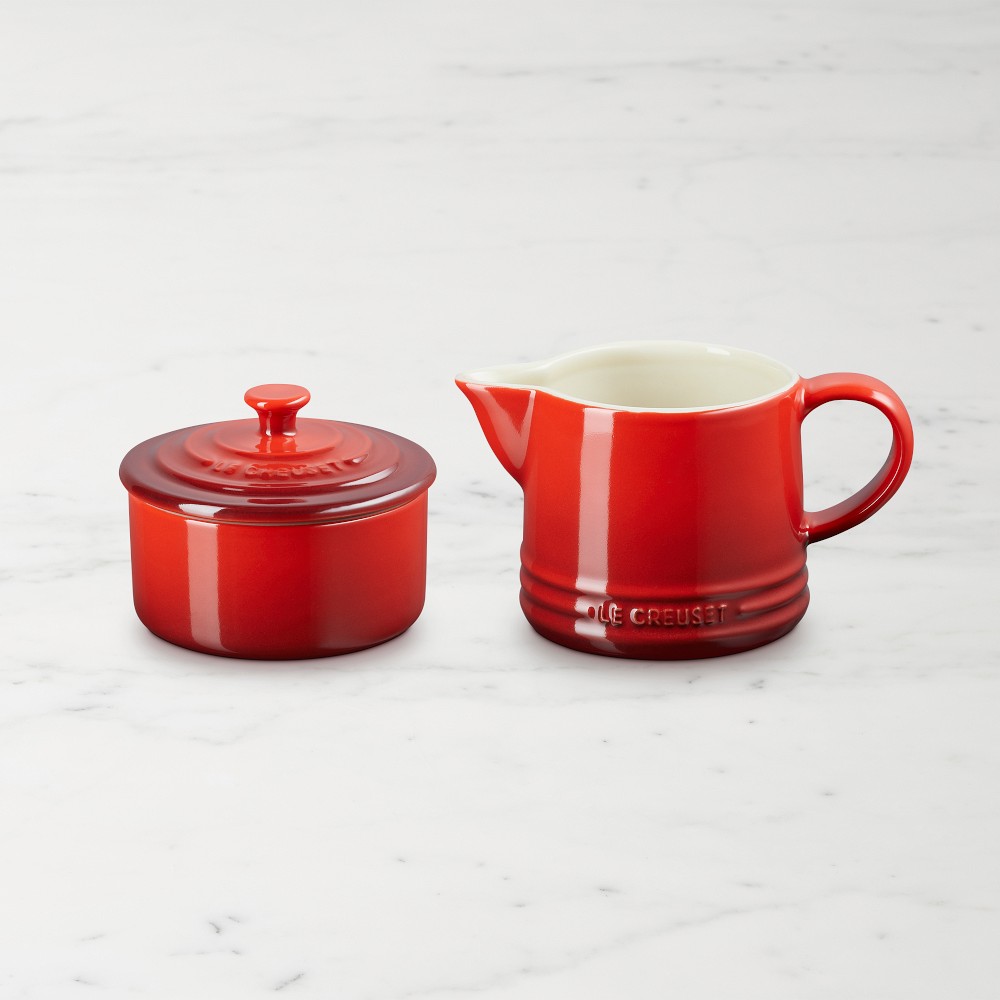 Le Creuset Signature Cream & Sugar Set - Cerise