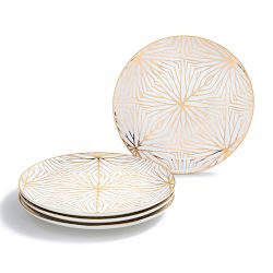 ANNA New York Talianna Lily Pad Salad Plates, Set of 4