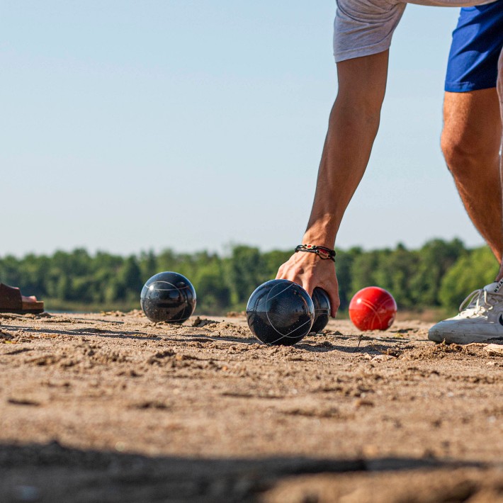 Elakai Bocce Ball Set, Pro Resin Balls | Williams Sonoma