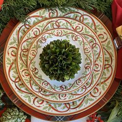 Pickard Winter Festival Dinner Plate