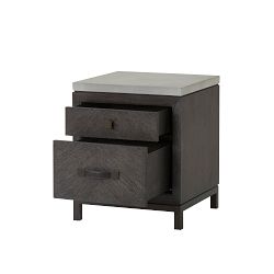 Berlin 2 Drawer Nightstand (20")