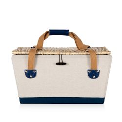 Boardwalk Picnic Basket for 4, Beige