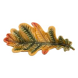Bordallo Pinheiro Gudrun Oak Leaf Appetizer Plate