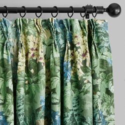 Fern Forest Pinch Pleat Curtains