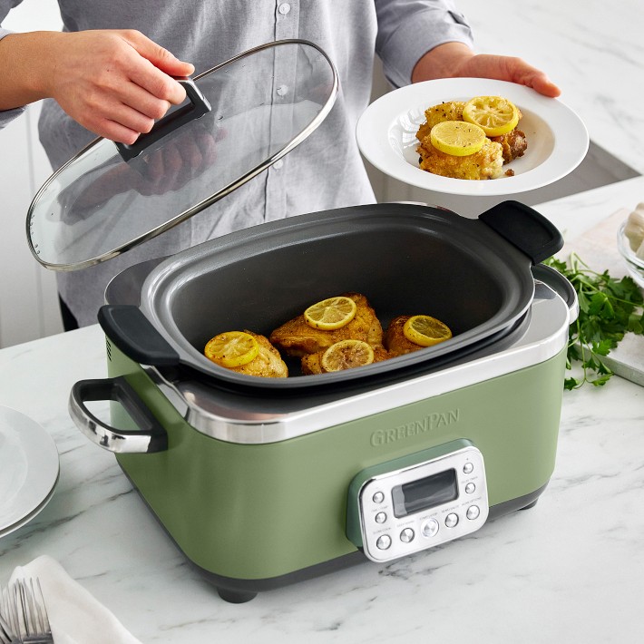 GreenPan Elite 6-Qt Slow Cooker, Ceramic Nonstick | Williams Sonoma