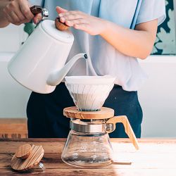 Hario V60 Glass Coffee Dripper
