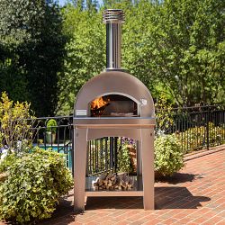 Fontana Forni Marinara Wood-Fired Pizza Oven & Cart