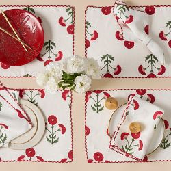 Matouk Schumacher Gisele Napkins, Set of 4