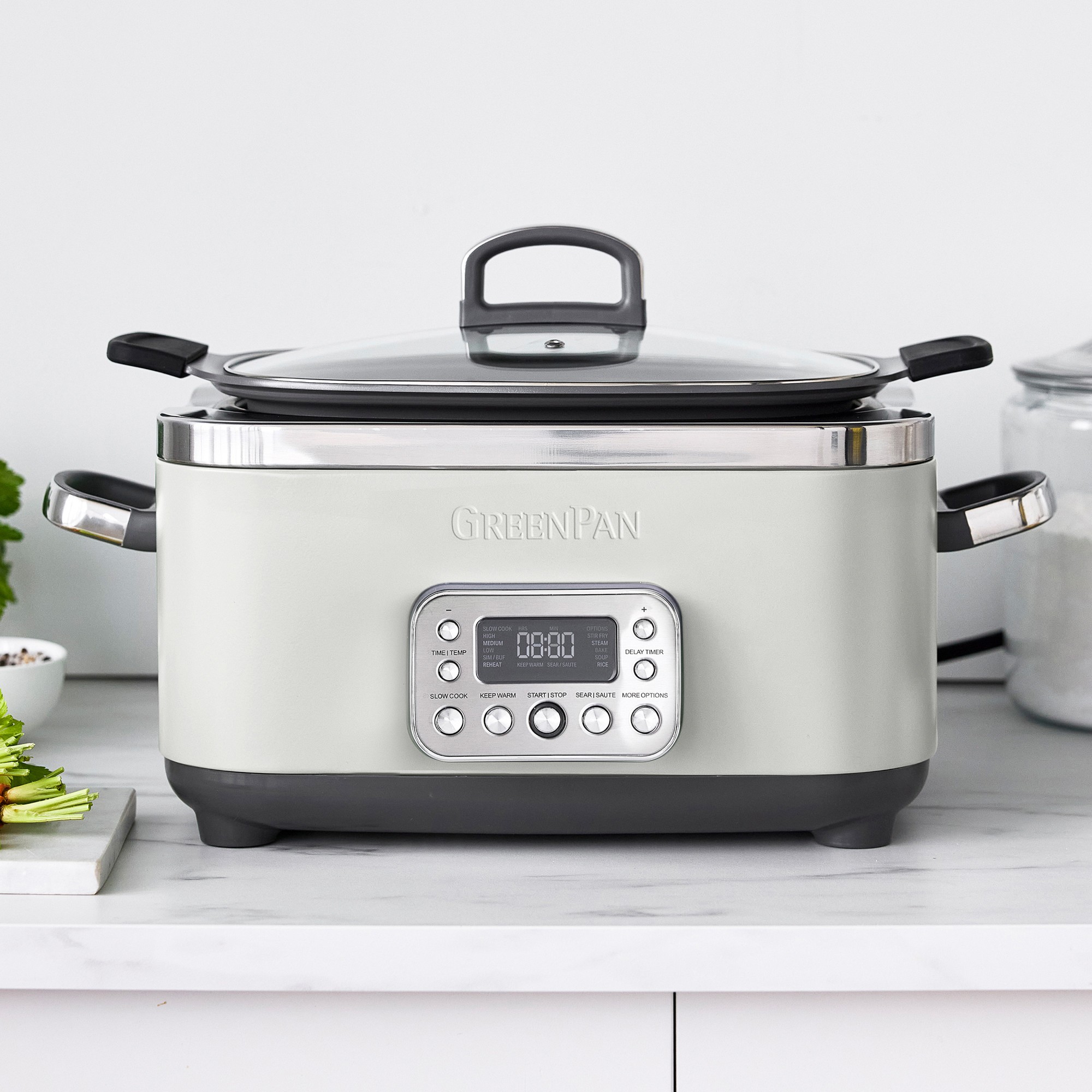 GreenPan Elite Slow Cooker, 6-qt Simolary simolary.com
