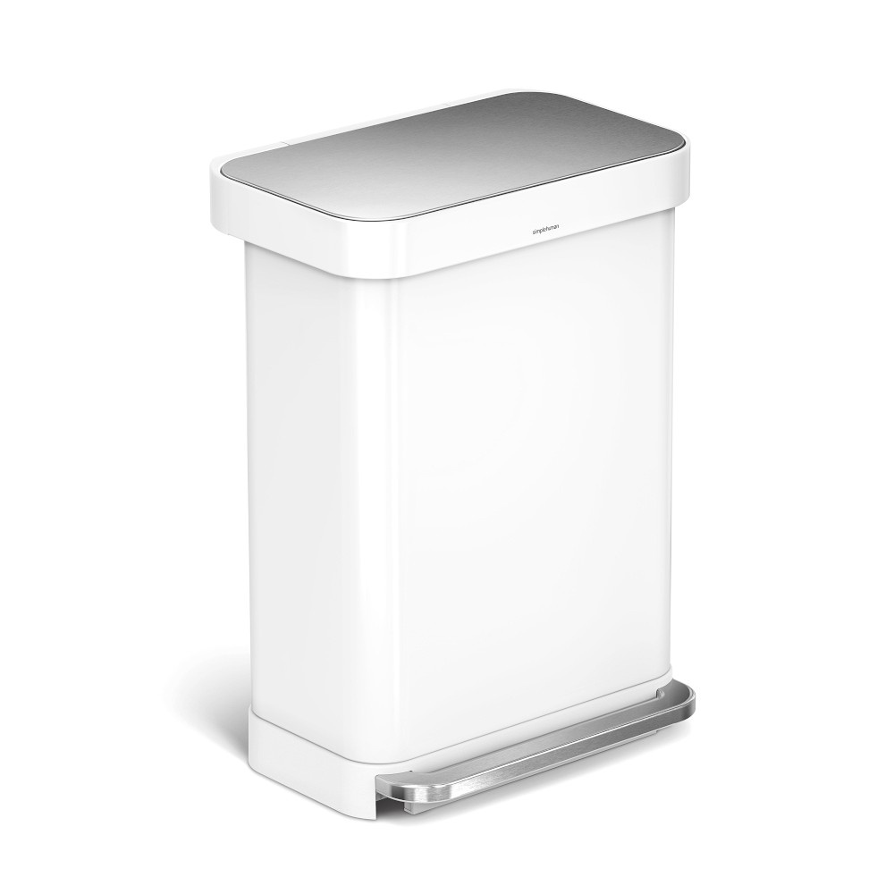 simplehuman™ Step Can with Liner Pocket, 55L - 55L