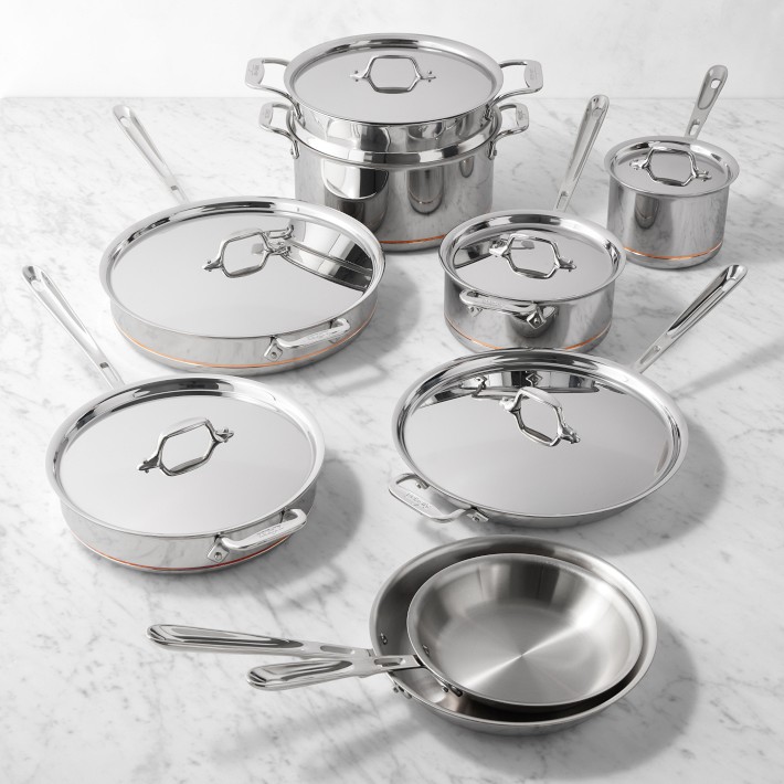 All-Clad Copper Core 15-Piece Cookware Set