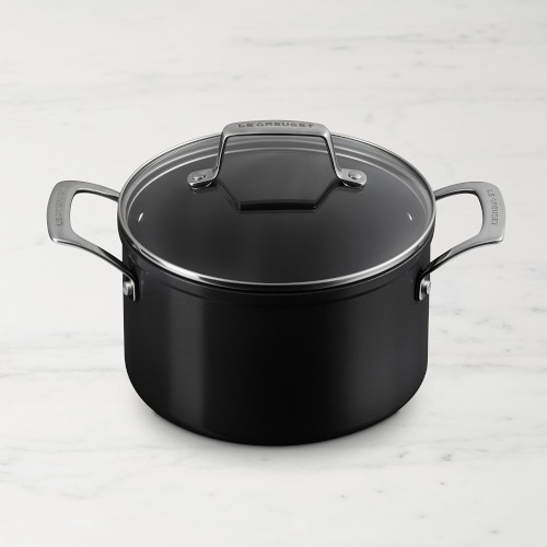 Le Creuset Essential Ceramic Nonstick Stockpot with Glass Lid Simolary simolary.com