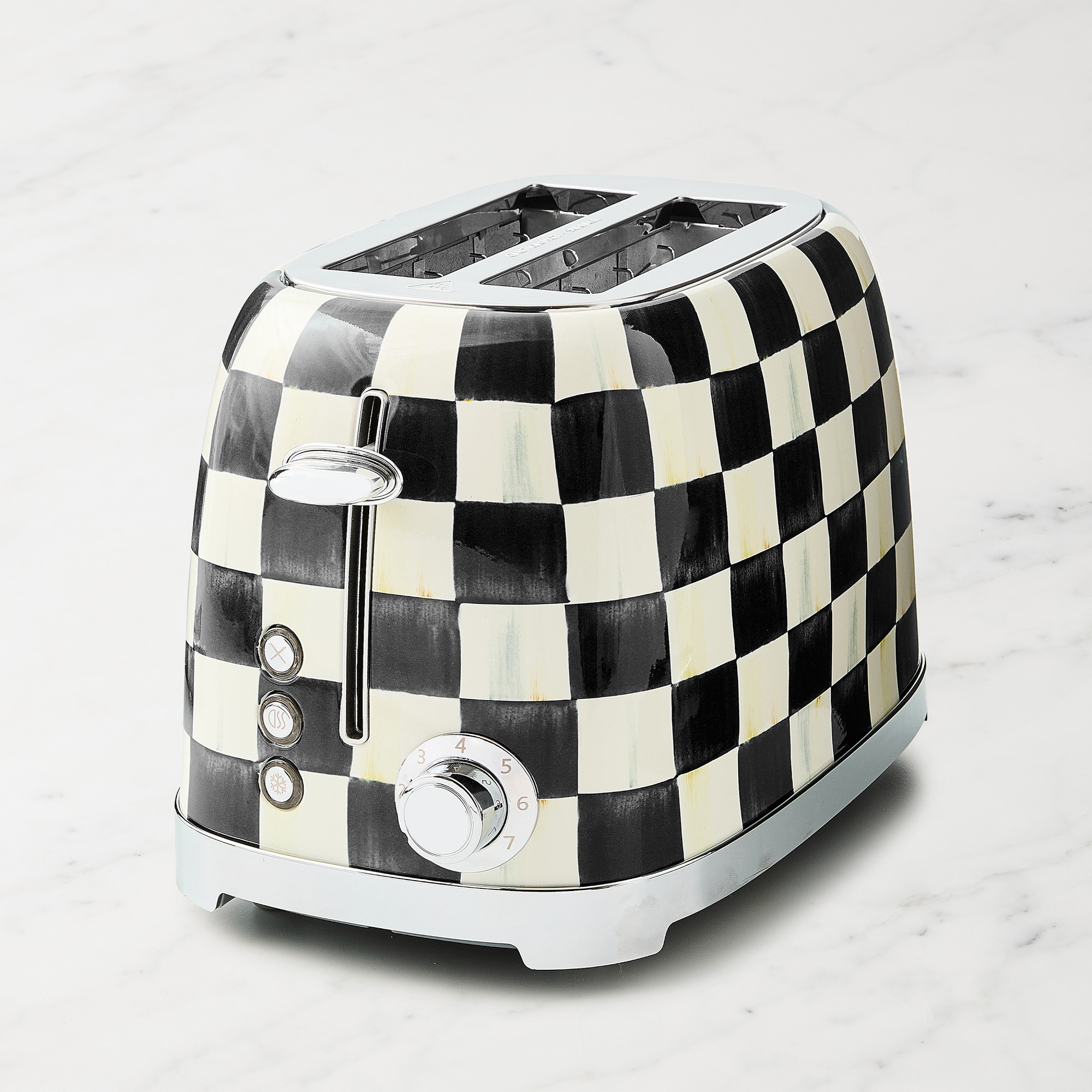 MacKenzie-Childs Courtly Check 2-Slice Toaster Simolary simolary.com
