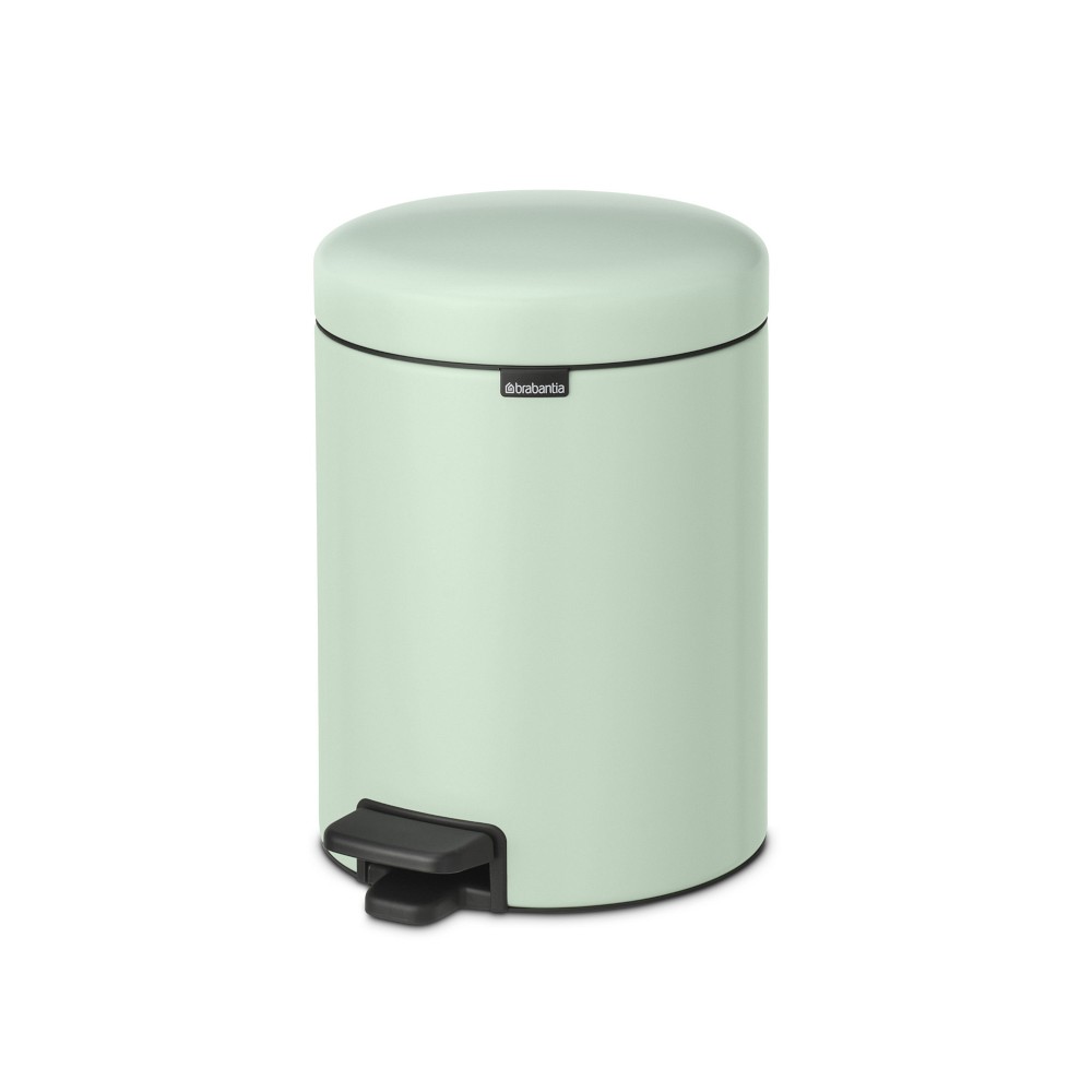 Brabantia newIcon Step On Trash Can, 1.3 Gallon - 5 LiterJade Green