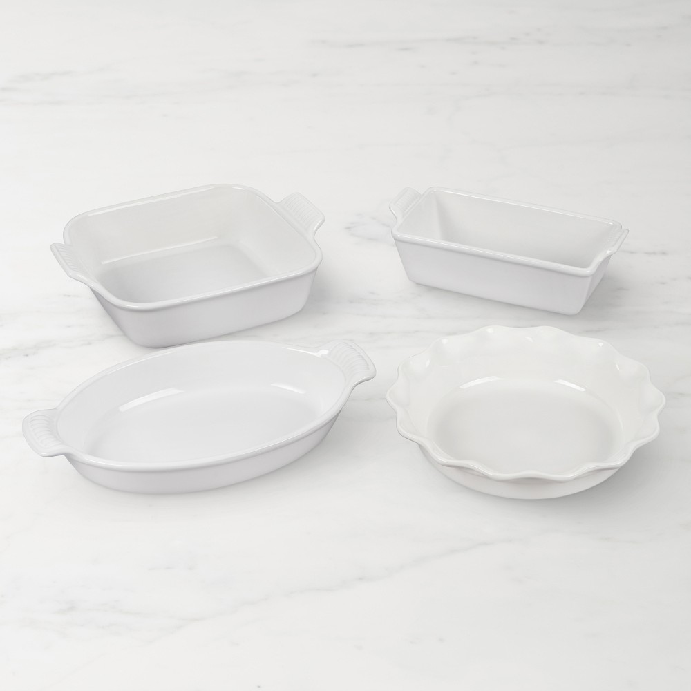 Set of 4- Le Creuset Heritage Bakeware Essentials