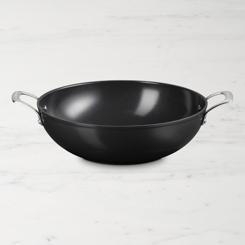 Le Creuset Essential Ceramic Nonstick Wok, 6.25-Qt. Simolary simolary.com